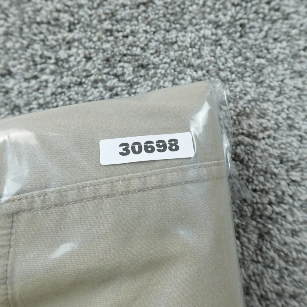 Oakley Pants Mens 38X32 Beige Tan Brown Chino Jeans Slim Straight Stretch Flex